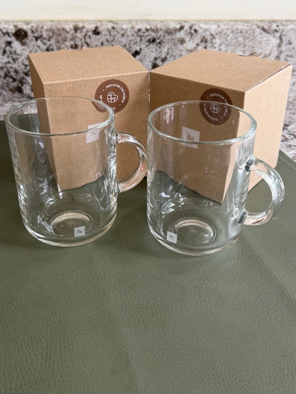 Set of Nespresso Vertuo Small mugs - New w/ Box